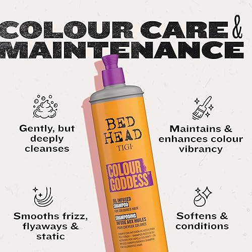 Miniatura 7 de TIGI Bed Head COLOUR GODDESS CHAMPÚ PARA CABELLOS DE COLOR 13.53 fl oz