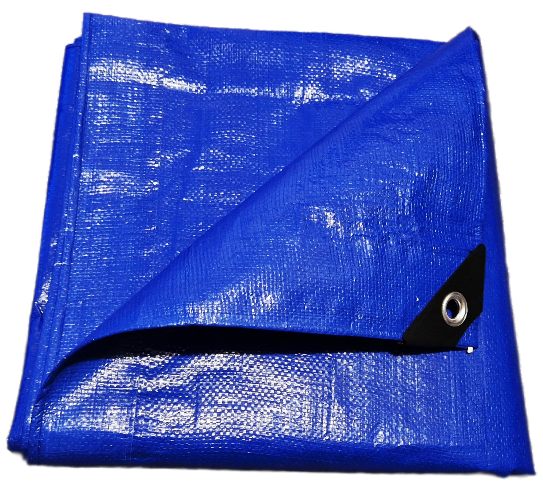 Seracco Blue Tarpaulin 3M X 4M 130Gsm Tarp Waterproof Heavy Duty, Ground Sheets For Camping