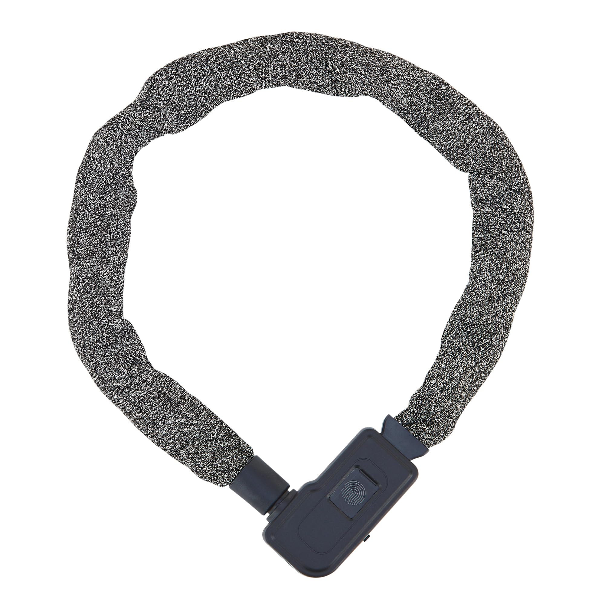 Prophete 7269 Fingerabdruck Kettenschloss Chain Lock, Gray