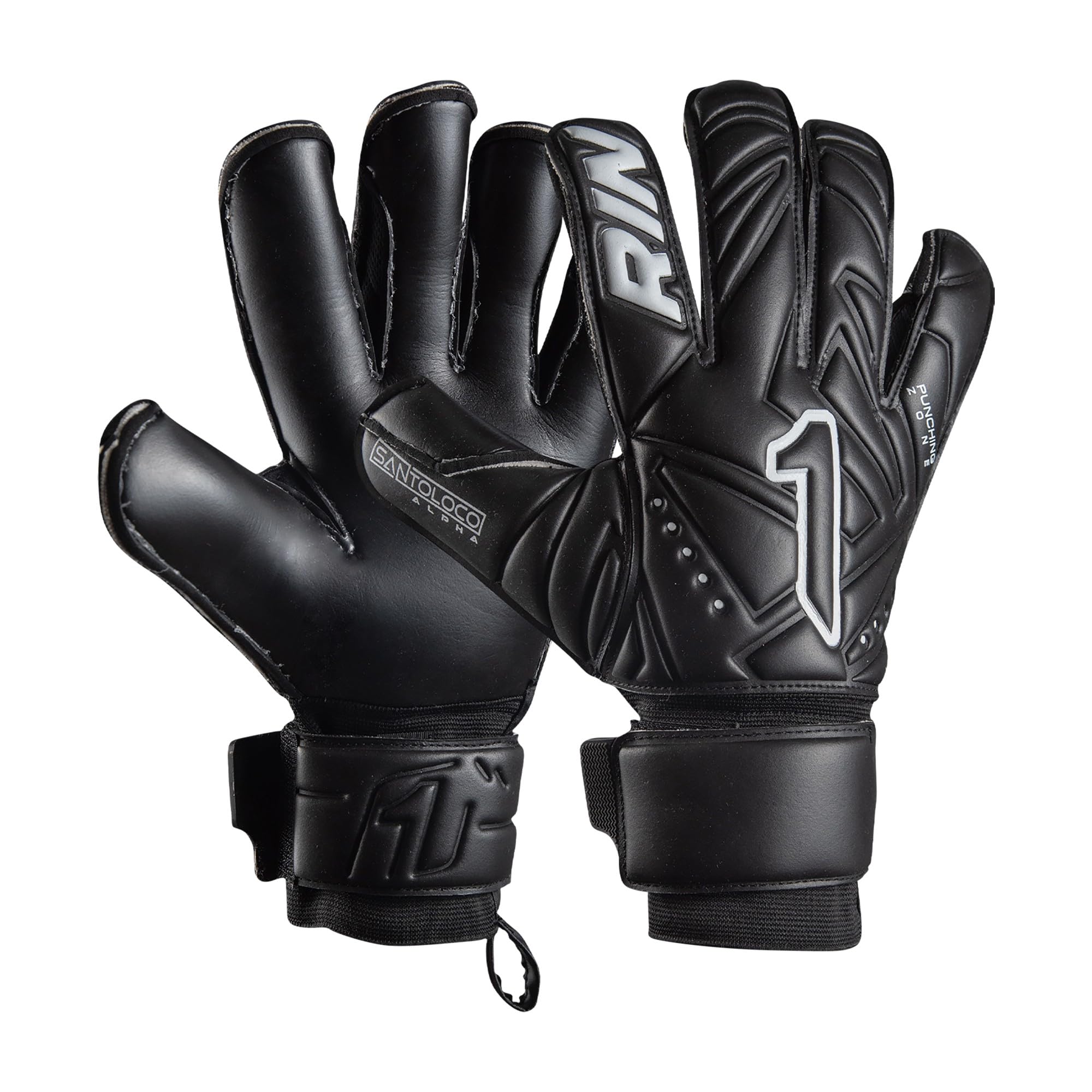 Rinat Santoloco Full Latex - Guantes de Portero Unisex Adulto
