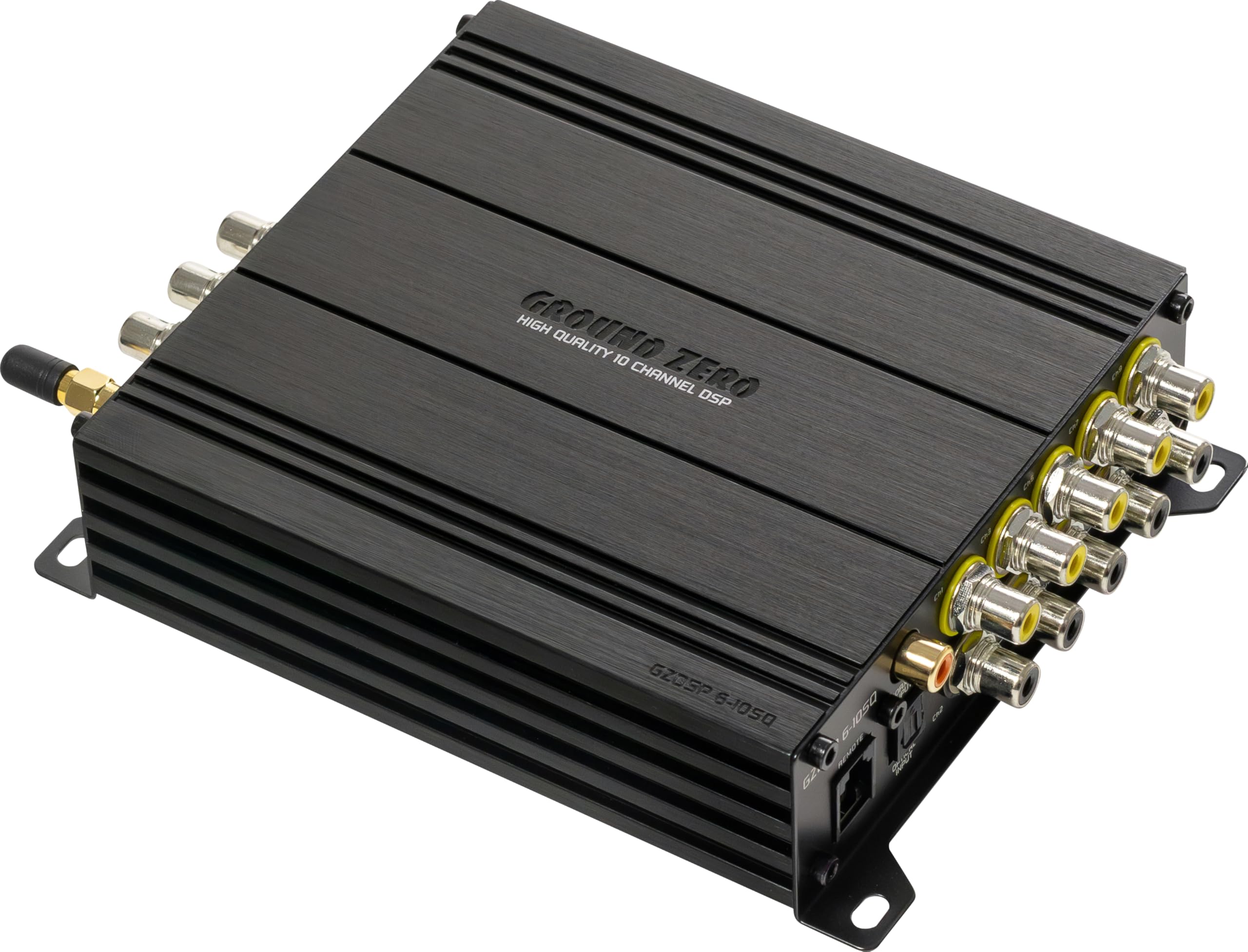 Ground Zero GZDSP 6-10SQ – High-End 10-Kanal-DSP mit 31-Band-Equalizer für präzise Klangoptimierung