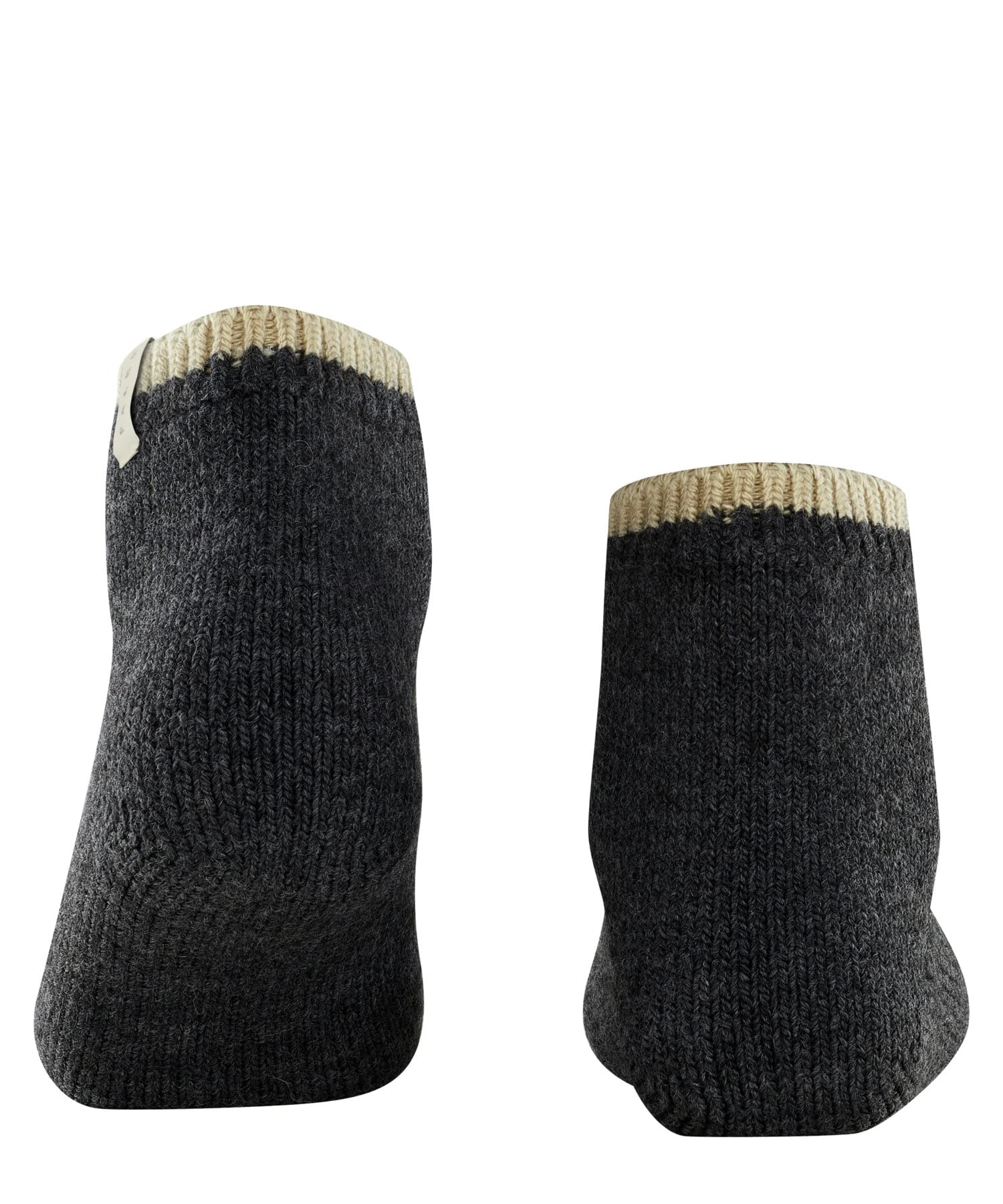 FALKE Kobiety Skarpety Cosy Plush W Sso Wełna Alpaki z wzorem 1 Para, Szary Anthracite Melange 3081, 39-42
