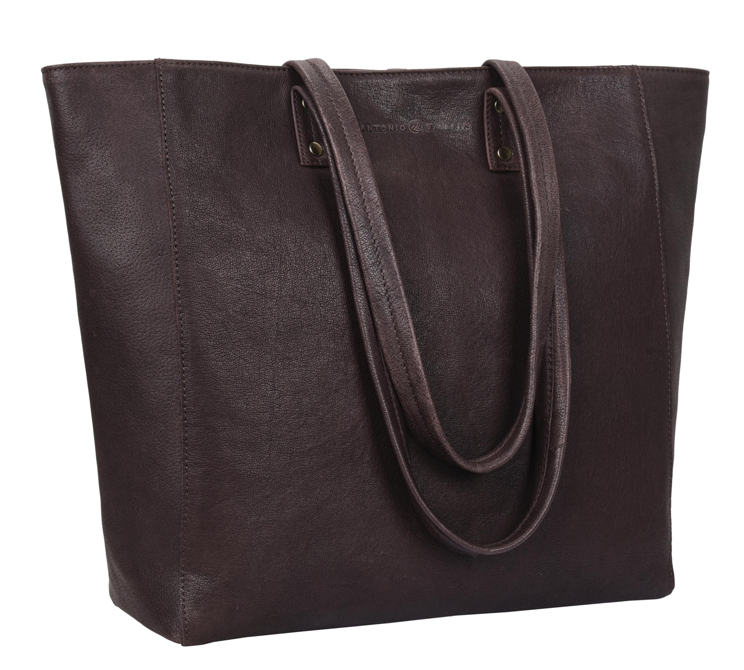 Gift For Mothers Day Alexis Leather Tote/Top Handle Shoulder Bag for Women