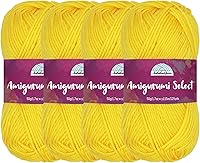 Vista 34 de JubileeYarn Amigurumi Select - Hilo acrílico para bebé, aster, 4 madejas