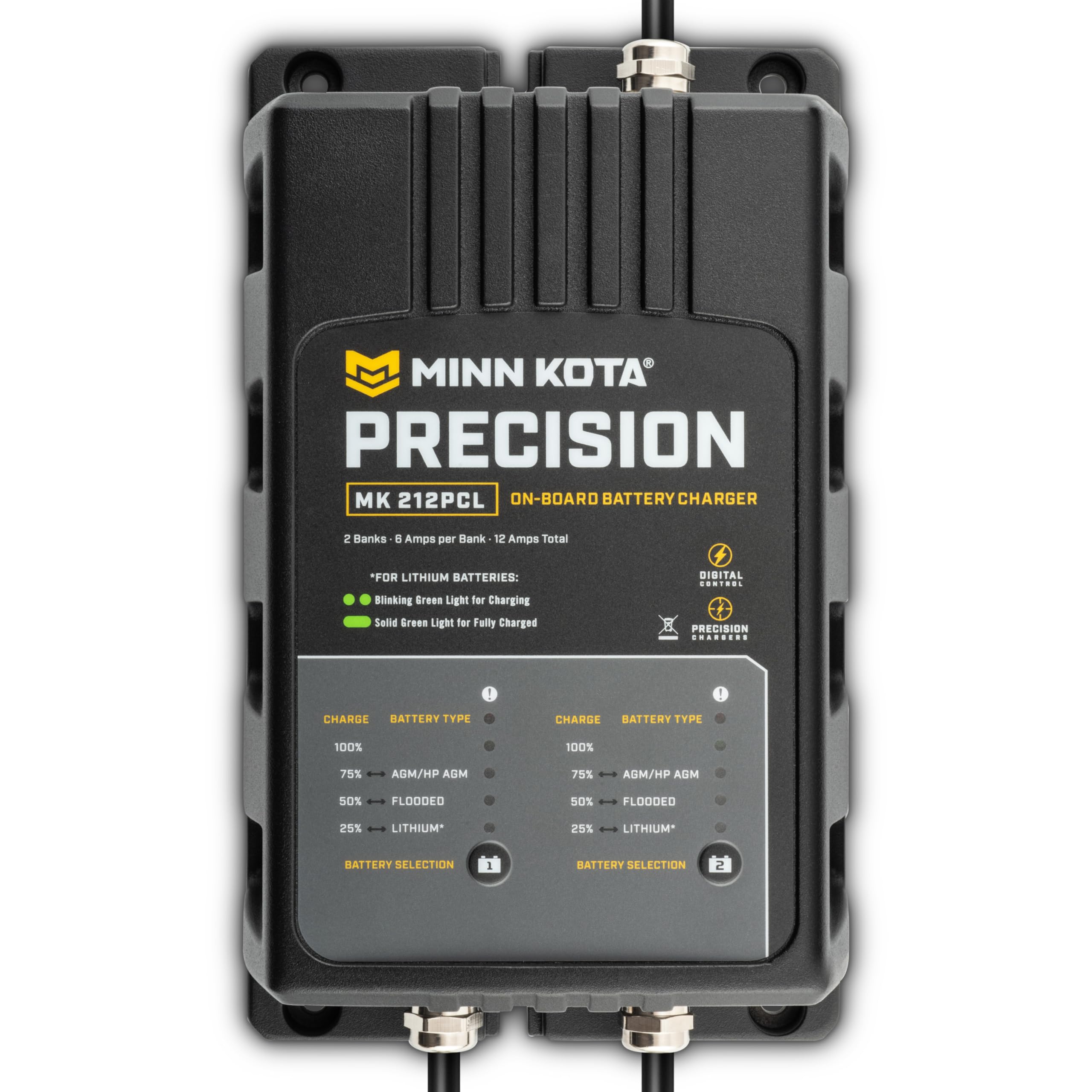 Amazon.com : Minn Kota Precision MK-212PCL On-Board Marine Battery