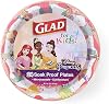 Glad for Kids Disney Princess “Magic is in All of Us” 8.5” Paper Plates | Disney Princess Paper Plates, Kids Snack Plates | Kid-Friendly Paper Plates for Everyday Use, 24 Ct