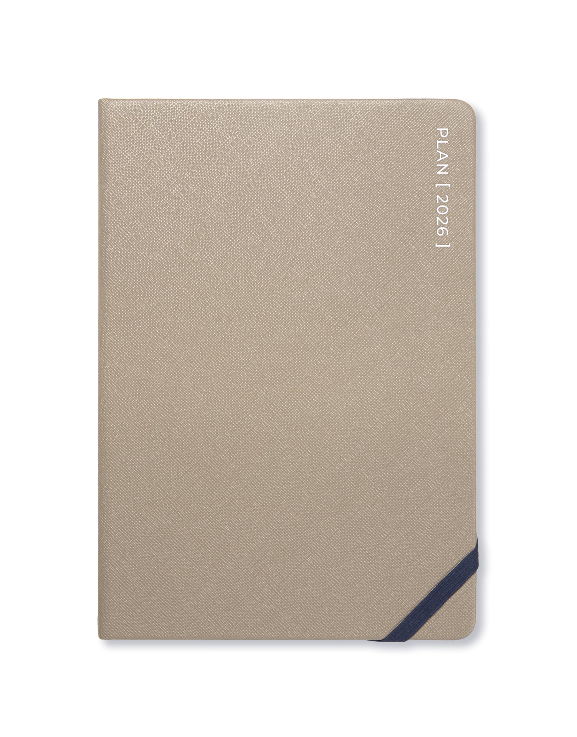 Letts Taschenkalender Serene A5 Woche auf 2 Seiten Multilingual Taupe 2026