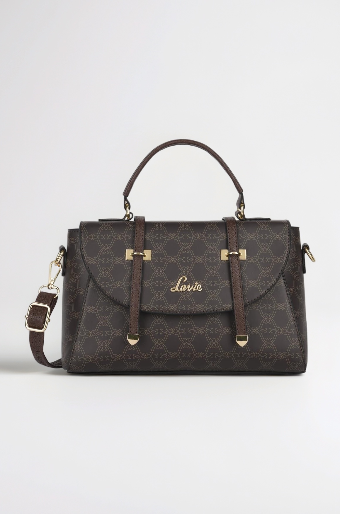 Women's Mono Beech Flap Satchel Bag | Satchel Handbag for Work | Ladies Purse | Stylish Shoulder Bag | Gift for Women