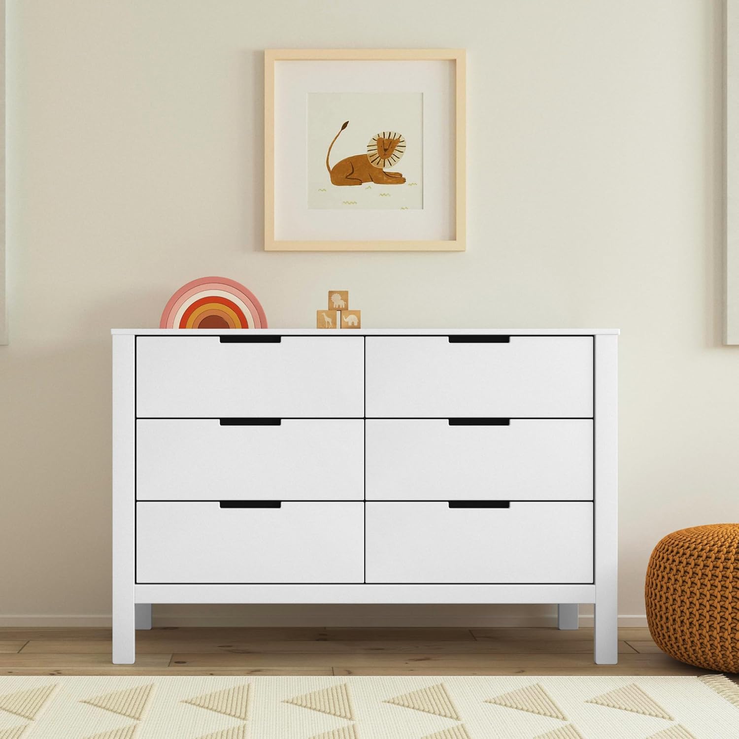 Carter's by DaVinci Colby 6-Drawer Dresser in White