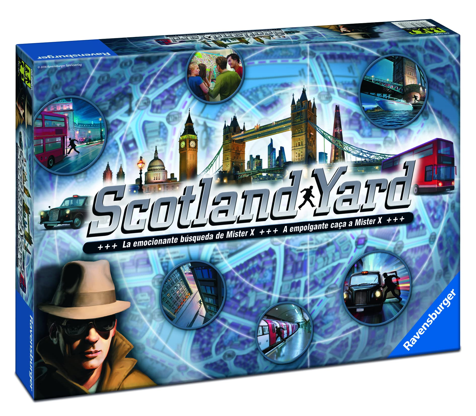 Ravensburger – Scotland Yard, Juegos de Mesa, De 2 a 6 Jugadores, 8+ Años