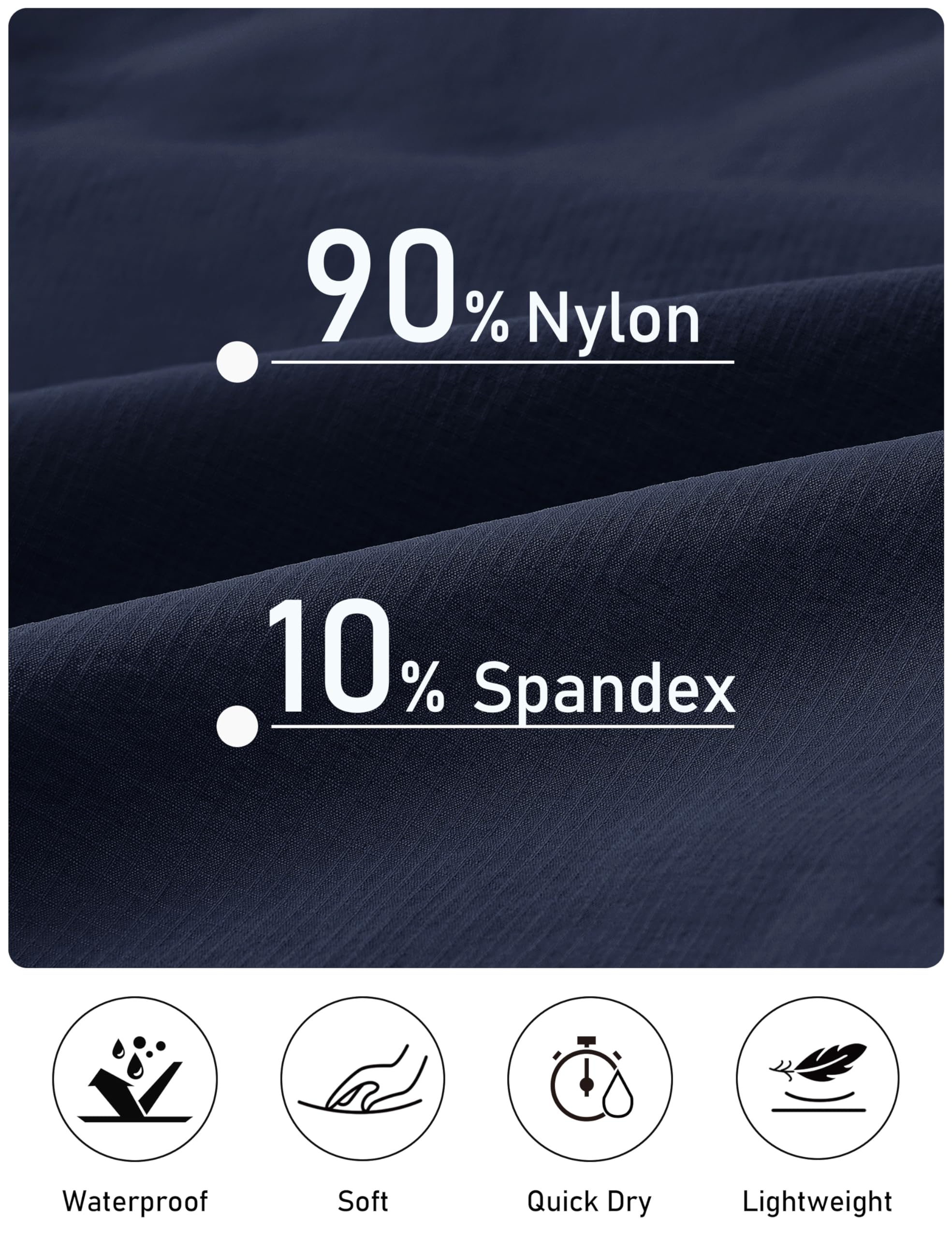 MoFiz Short Cargo Femme Pantalon Randonnée Imperméable Bermuda Short Golf Sport été Shorts avec Poches