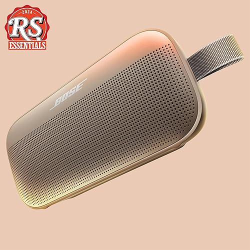Bose SoundLink Flex Bluetooth Speaker (2nd Gen) - Portable Outdoor Speaker with Hi-Fi Audio, Waterproof and Dustproof, USB-C, Up to 12 Hours Battery Life, Sandstone 2