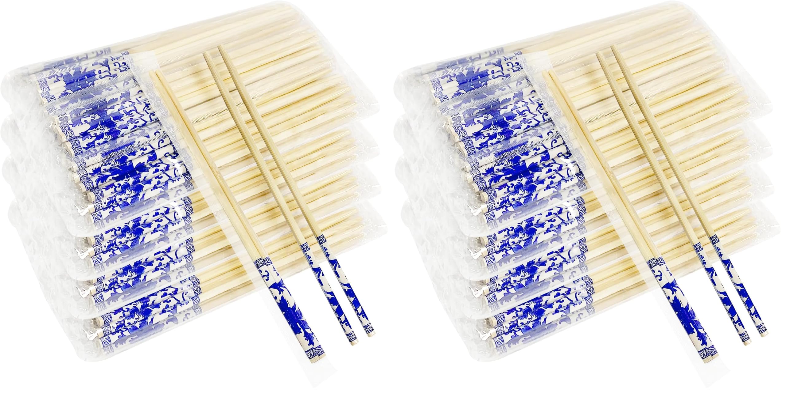 200 Pairs 9 Inch Disposable Chopsticks, Separated Sleeved Individually Wrapped Disposable Bamboo Chopsticks, Bamboo Wooden for Noodles, Sushi, Asian Food — Amazon image 8