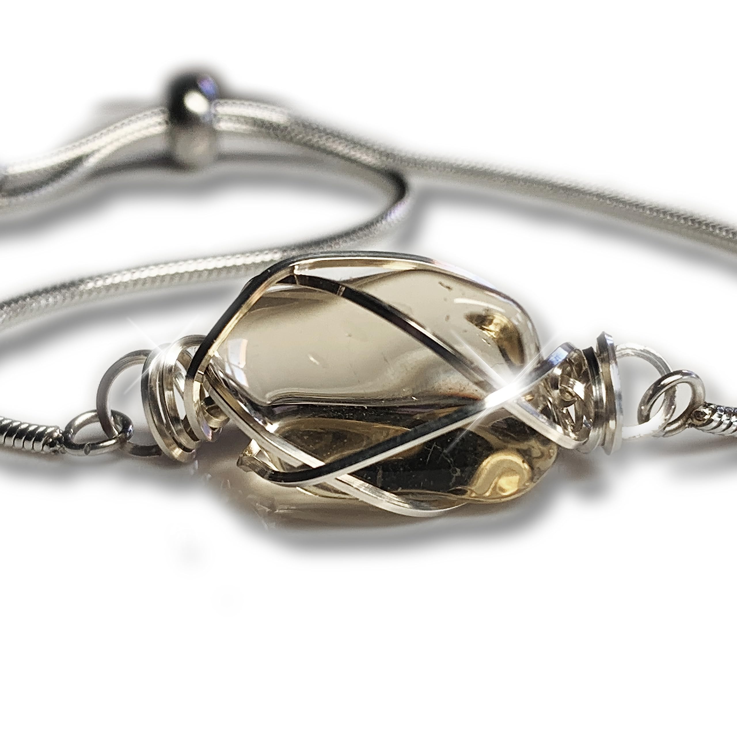 Handmade Citrine Birthstone Bracelet | Adjustable Womens Citrine Bracelet | Anniversary Jewelry Wife | November Birthday Scorpio Sagittarius | Valentines Day Gift Mom (Bracelet, Citrine - November)