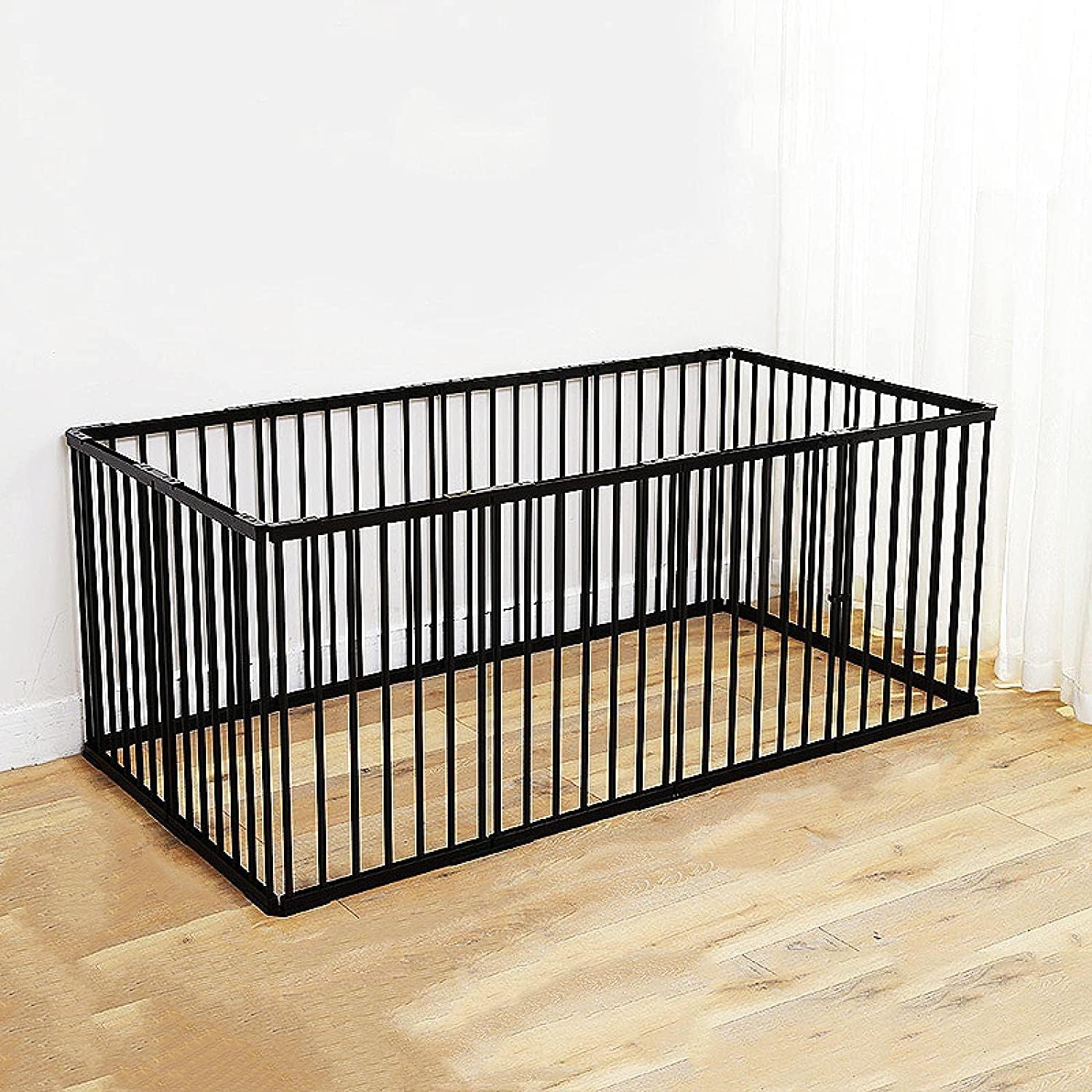 Baojiada ペットフェンス 中大型犬用 8枚組 ペットケージ パーテション 柵 侵入防止 コンパクト 犬 フェンス