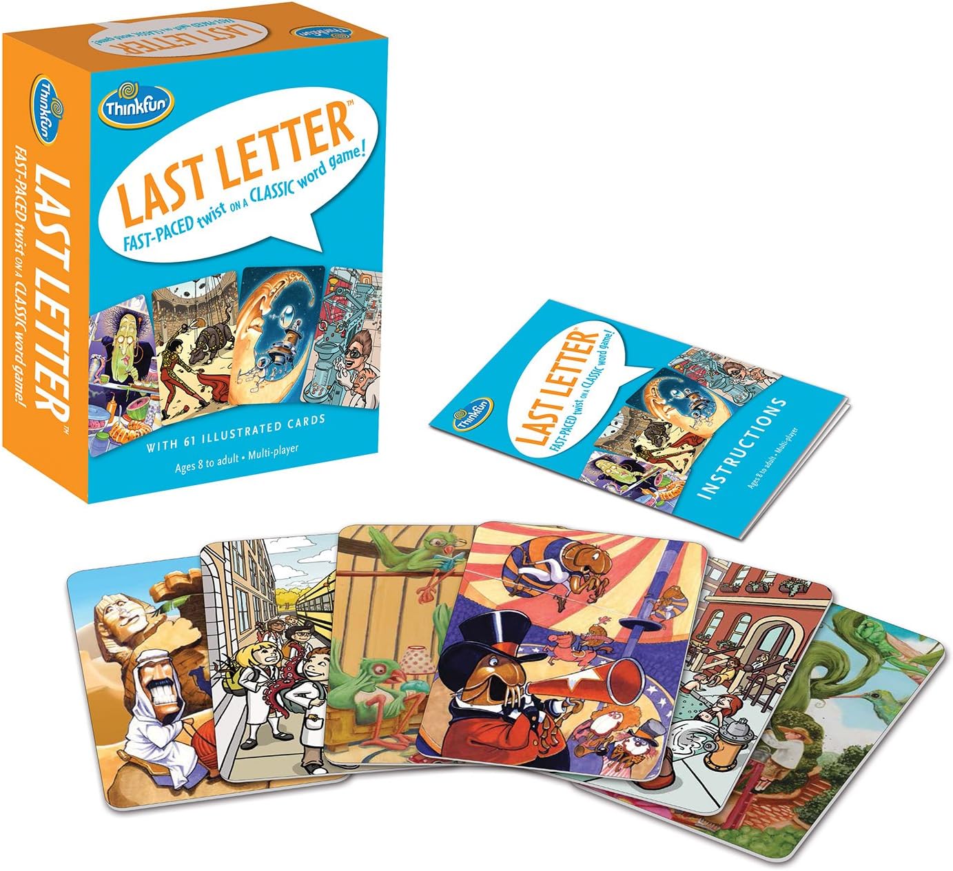 ThinkFun Last Letter Card Game