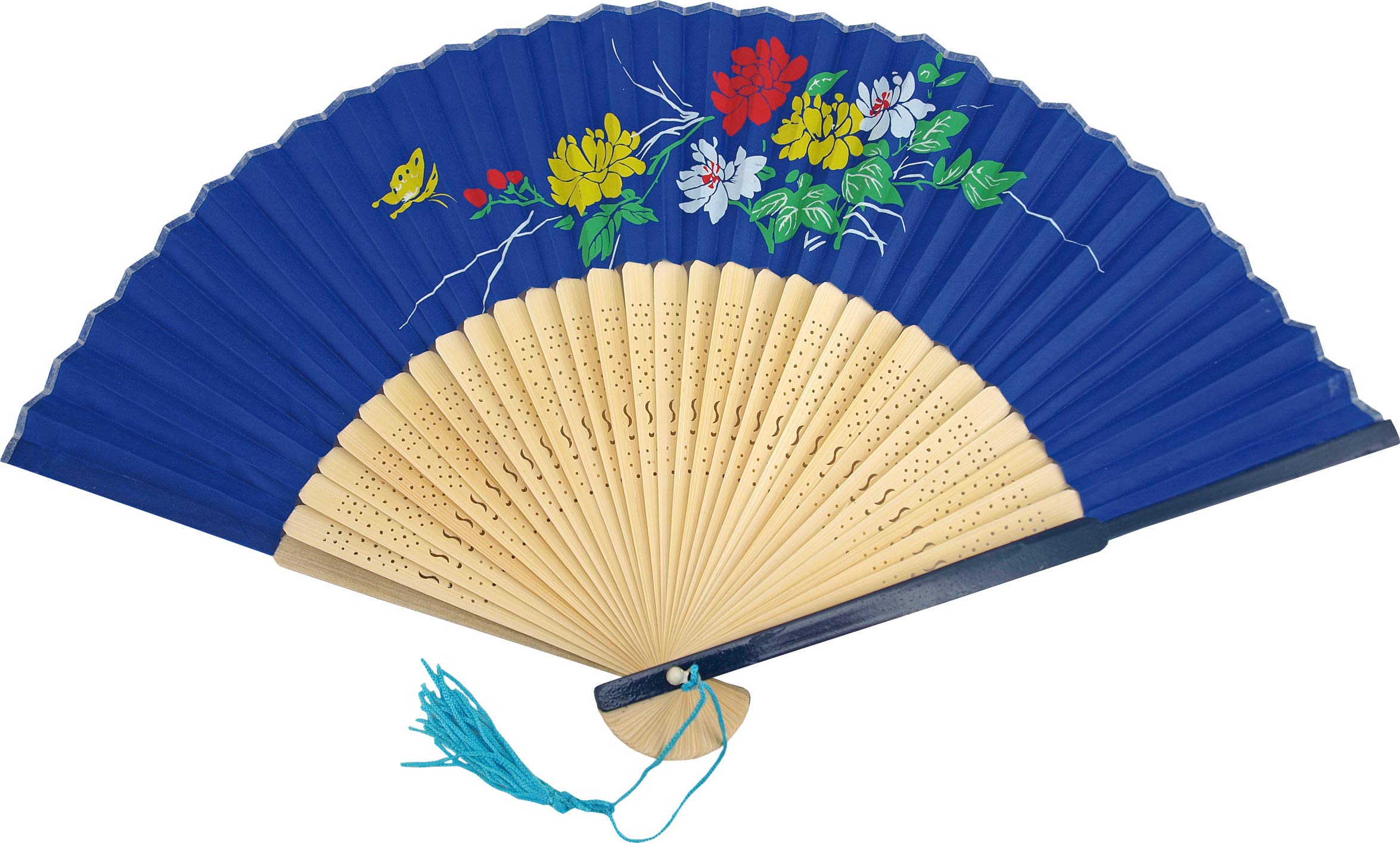 Éventail pliant pour femme style chinois japonais vintage gris avec poche