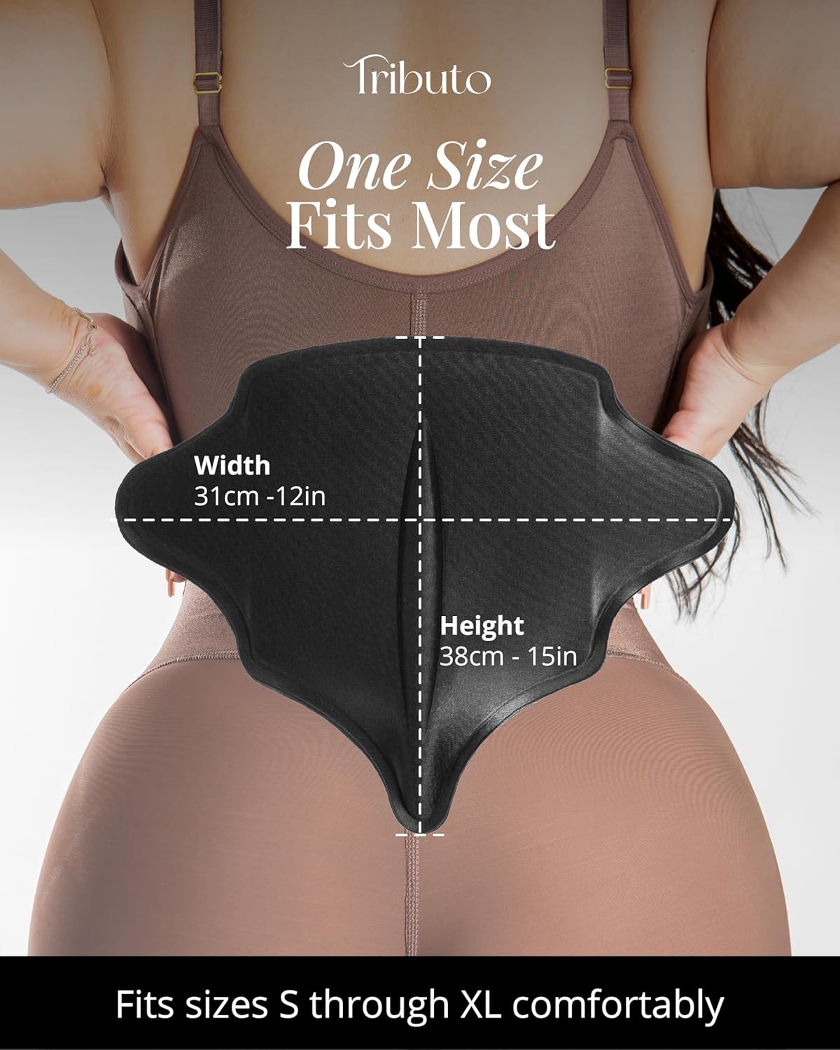 TRIBUTO Colombian Lumbar Royal Back Board for Faja - Provides Post-Surgery Comfort & Support - Reduces Skin Folds & Fluid Retention - Ideal for Lipo, BBL & Tummy Tuck Recovery - Image 4