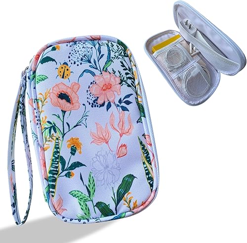 Miniatura 10 de Funda organizadora de artículos electrónicos, organizador de cables, bolsa de tecnología esencial de viaje, adecuada para cargador, cable, teléfono,