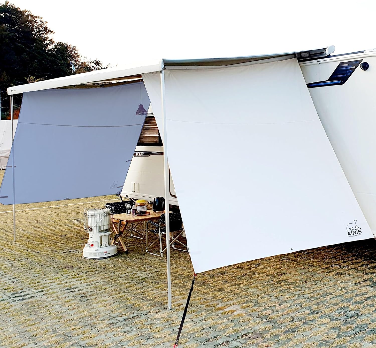 AIRIS Campervan RV Awning Side Sun Shade Screen Room