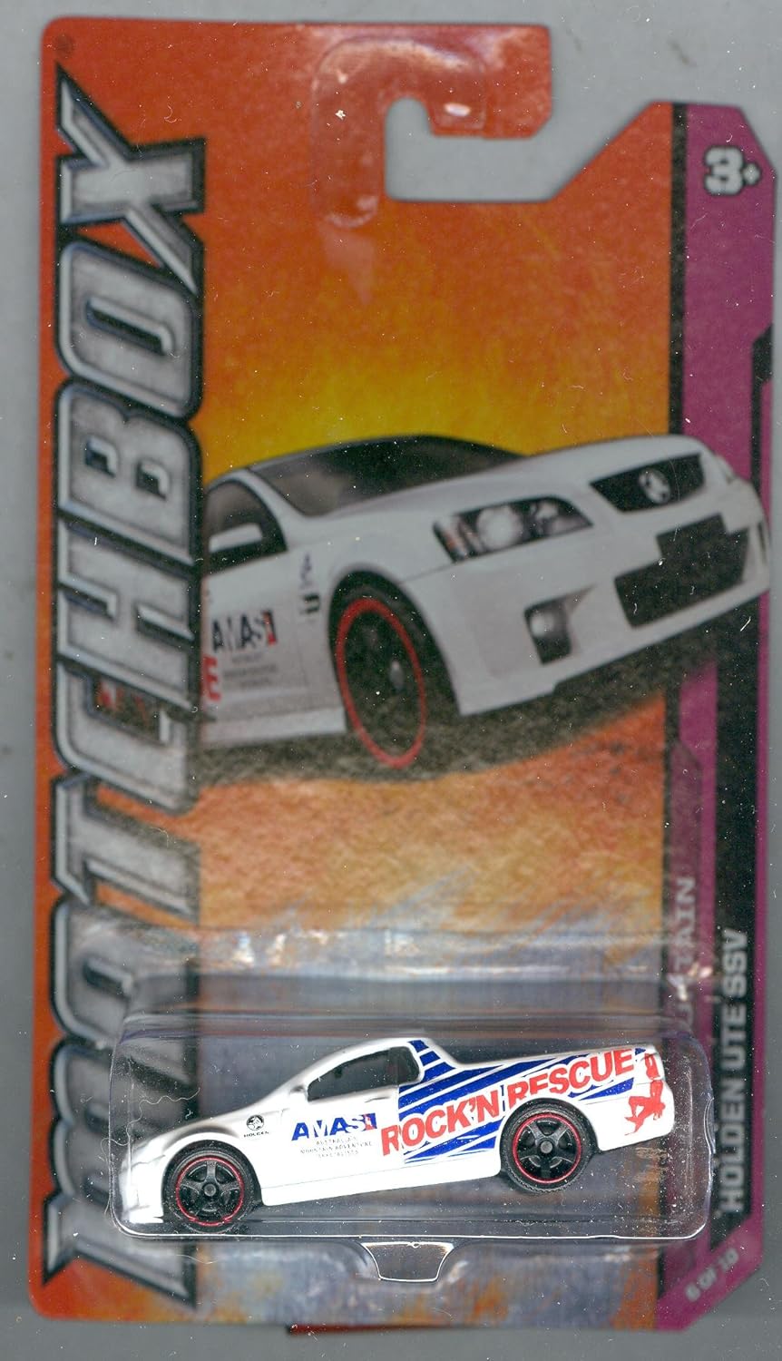 Matchbox 2012-56 MBX Mountain Holden UTE SSV White 1:64 Scale