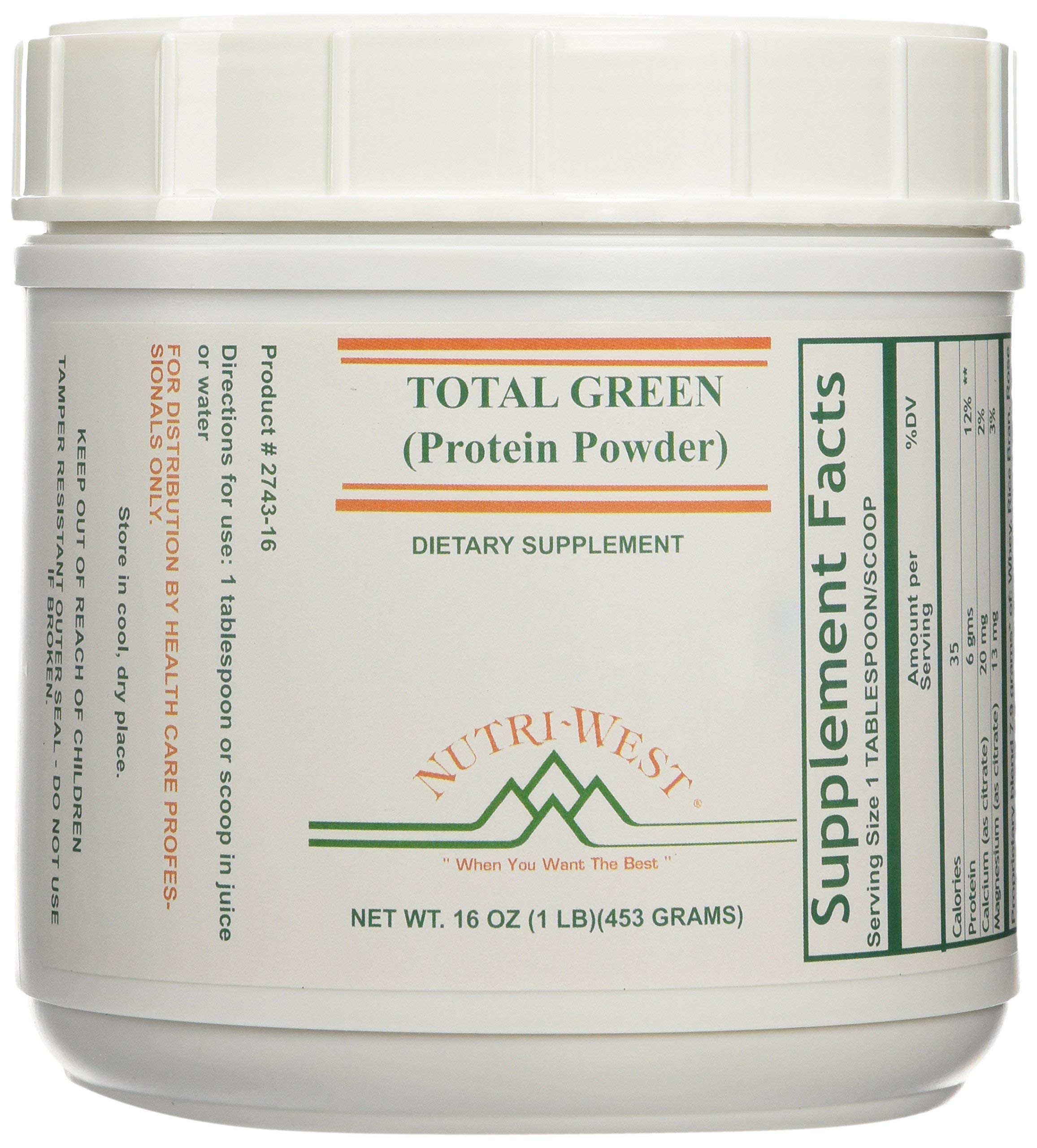 Total Green Protein Powder - 16oz