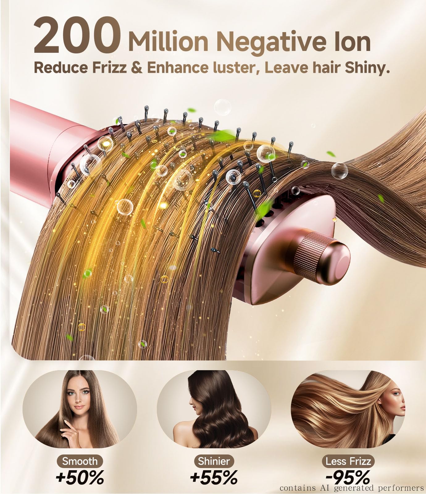 8-in-1 Hair Styler and Air Dryer Wrap Curler