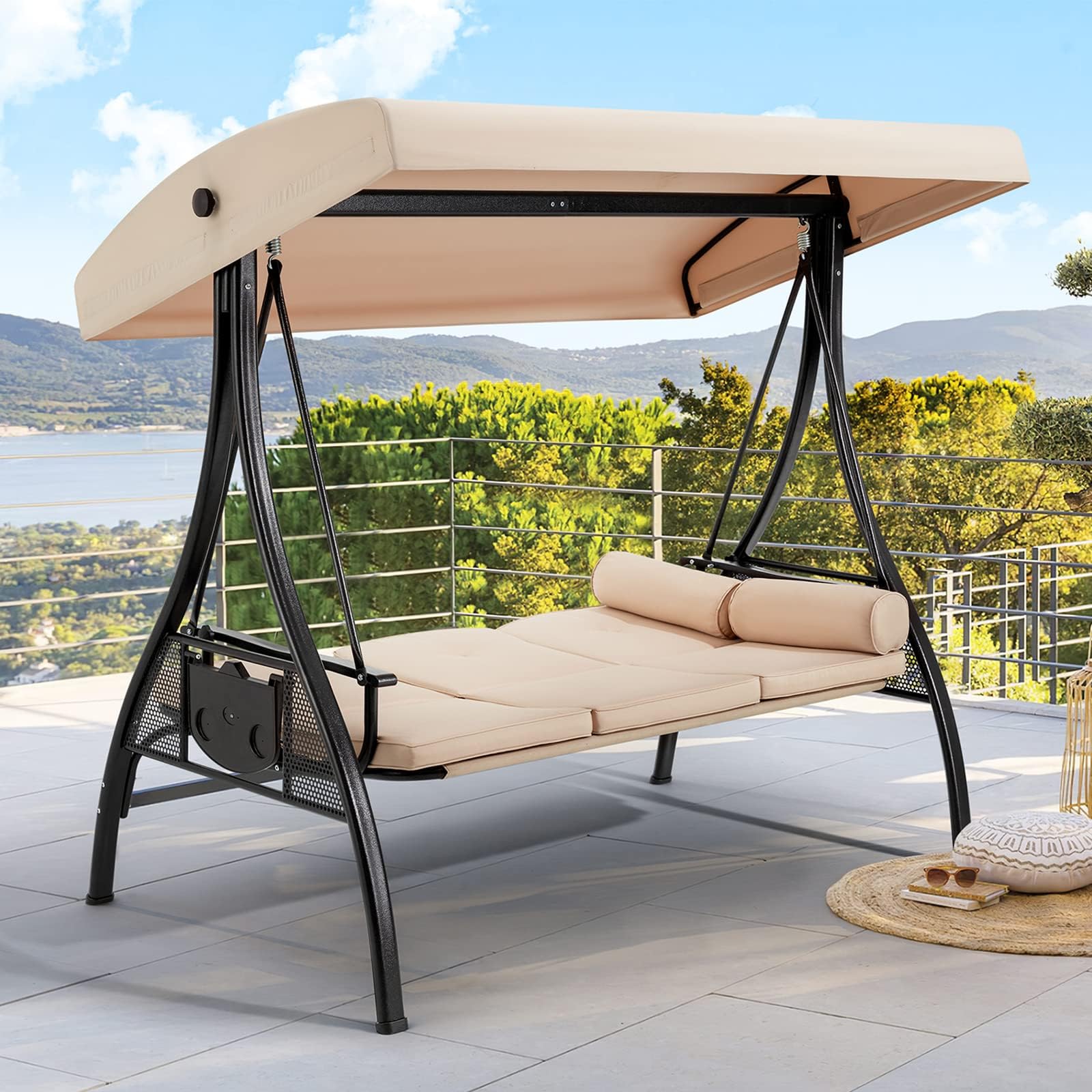 HOMREST Porch Swing