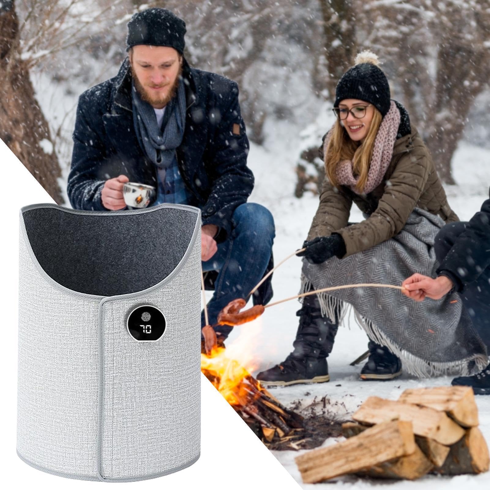 Ogrzewacz Do Nóg Pod Biurkiem 5 Poziomów Regulowany Ergonomiczny Cichy
