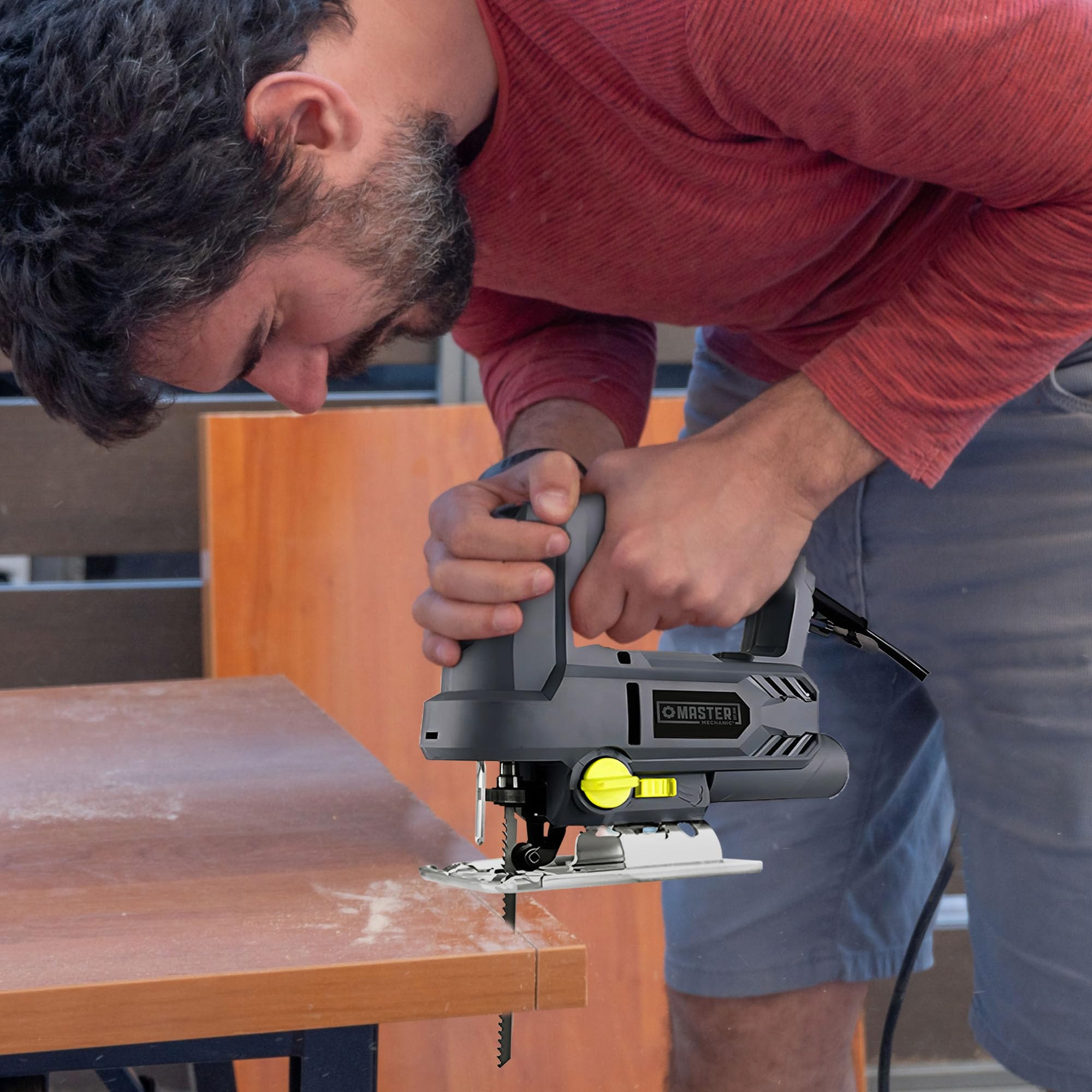 Amazon | Master Mechanic 6.5Amp 3000RPM スチールベース ジグソー