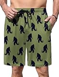 Men's Pajama Shorts Soft Sleepwear Bottoms Elastic Waistband Loungewear