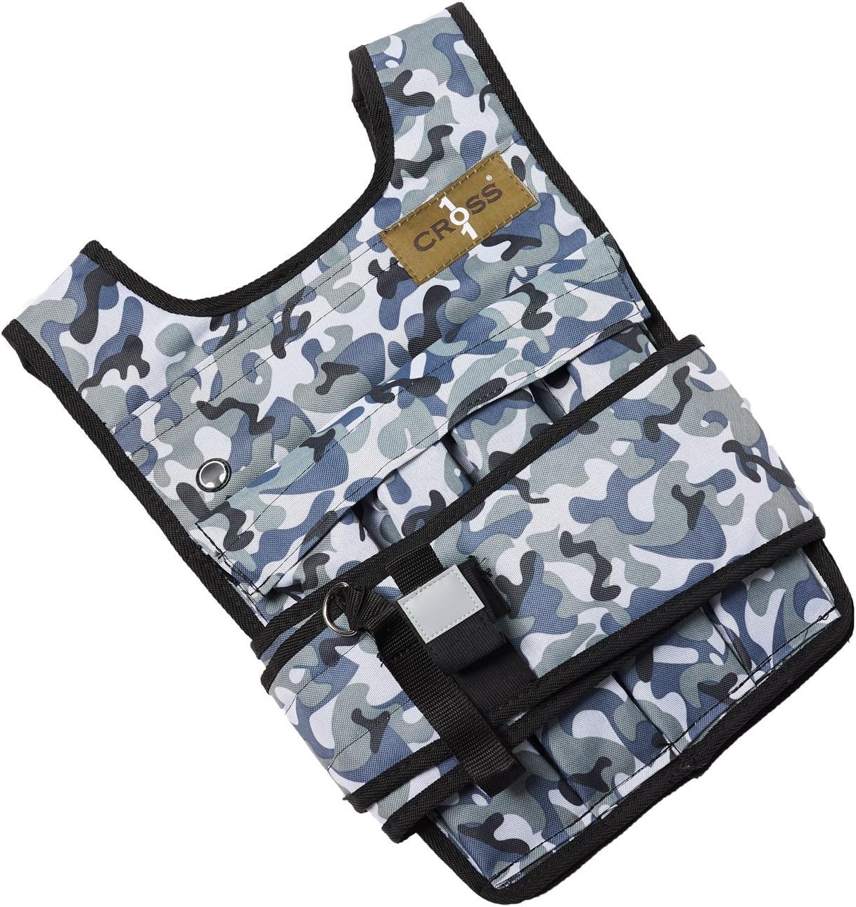 Cross101 Arctic Camouflage Adjustable Weighted Vest
