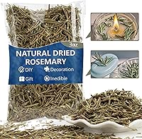 Sukh 3oz Bulk Dried Rosemary Leaves - Natural Air-Dried Herbs for Candle Making, Soap Supplies, DIY Crafts & Wedding Decor