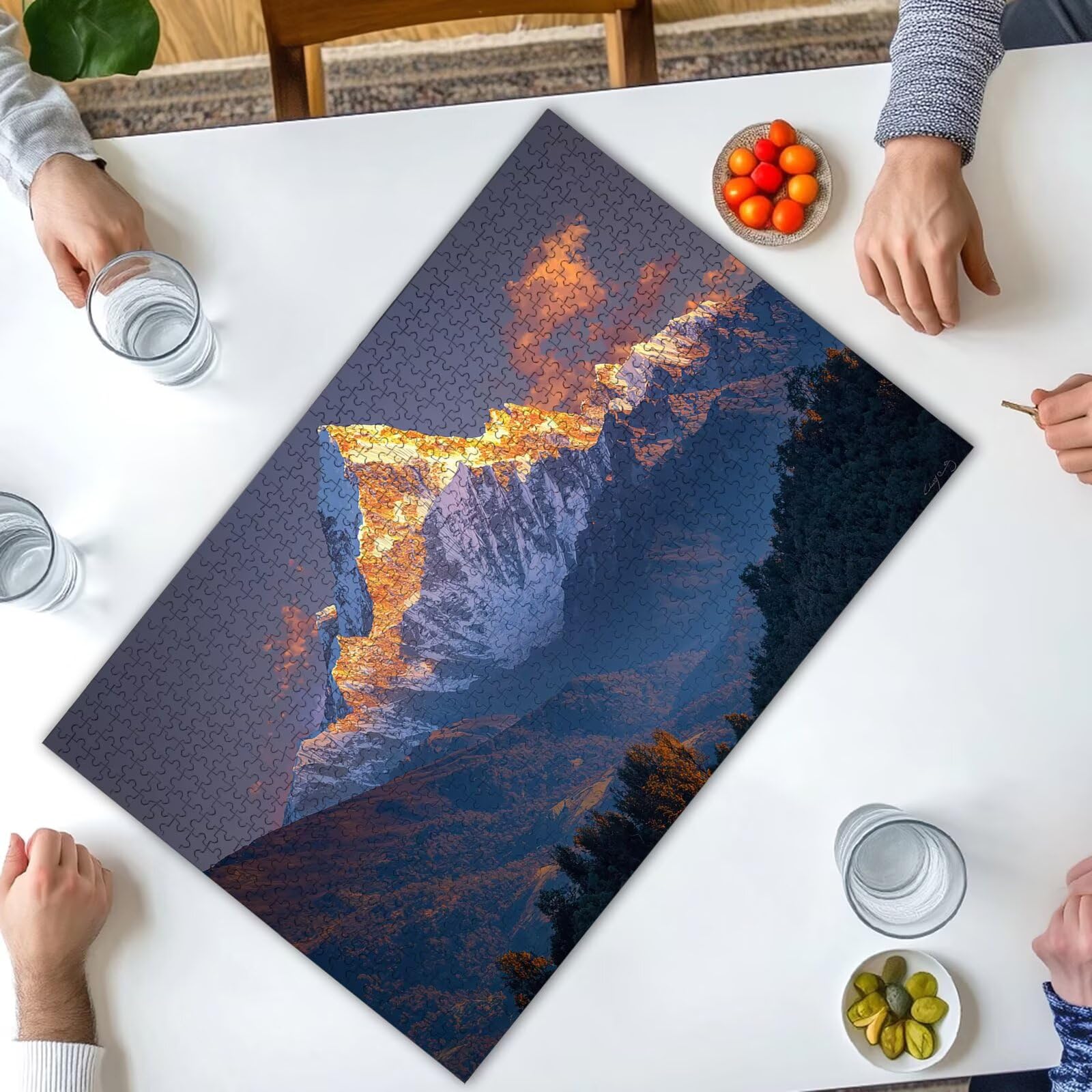 Puzzle de 2000 Piezas para Adultos, Paisaje Puzzle 2000 Piezas, Montaña Rompecabezas Adultos con Caja, Medidas: 100x70 cm, Rompecabezas Madera para Toda la Familia, Decoration, Regalo Mujer, -1143