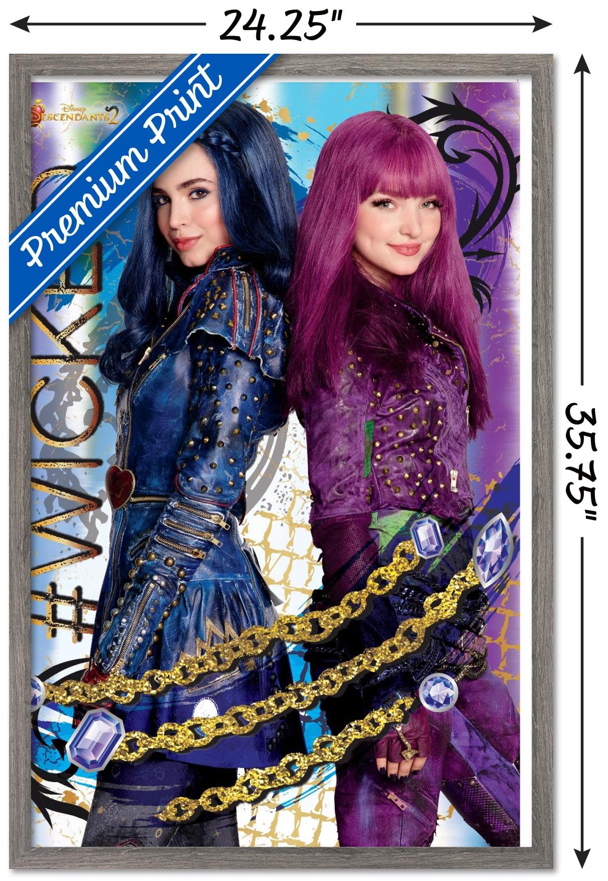 直筆サイン入り】ディセンダント2 ポスター 直筆サイン入り