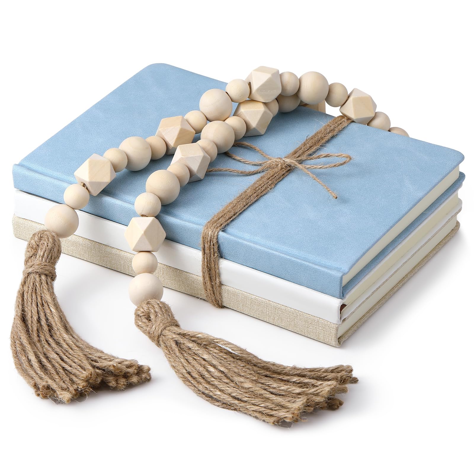 Feifeiya Set di 3 libri decorativi finti per la decorazione della casa, grigio blu