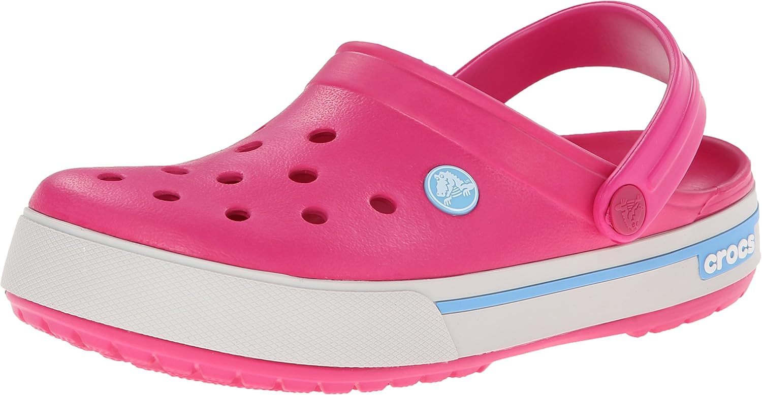 Amazon [クロックス] Crocs Crocband 2.5 128366EF008 Candy pink/Bluebell