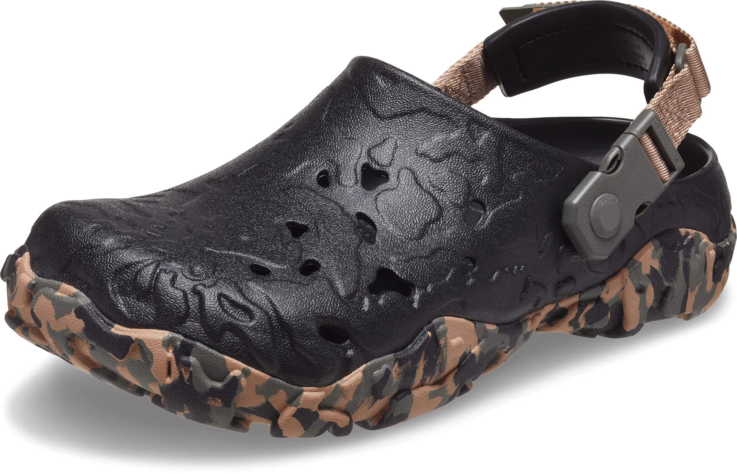 Crocs Unisex's All-Terrain Atlas, Slip on Sneakers with Buckle Strap Clog