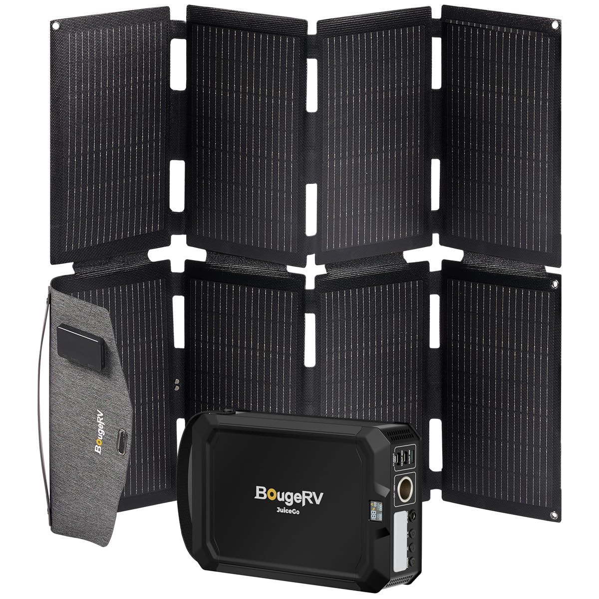 Amazon.co.jp: BougeRV ポータブル電源 小型 軽量 240Wh リン酸鉄 