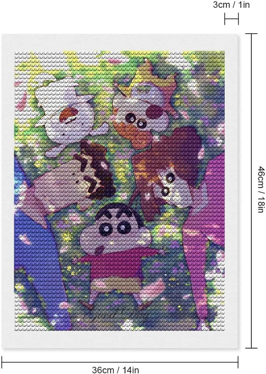 Amazon.co.jp: クレヨンしんちゃん ダイヤモンド画 5Dアート モザイク