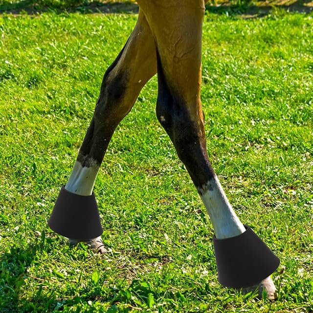 Foto 5 de 7 de Nobleza - Campanas para Caballos, Campanas de Salto de Neopreno con Protección de Pezuñas, Ideales…
