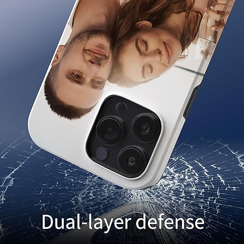 Miniatura 5 de Easycosy Fundas personalizadas para teléfono con imagen para 17 16 15 14 13 12 11 ProMaxMini Air XR X Xs Max, defensa de doble capa, anti-caída,