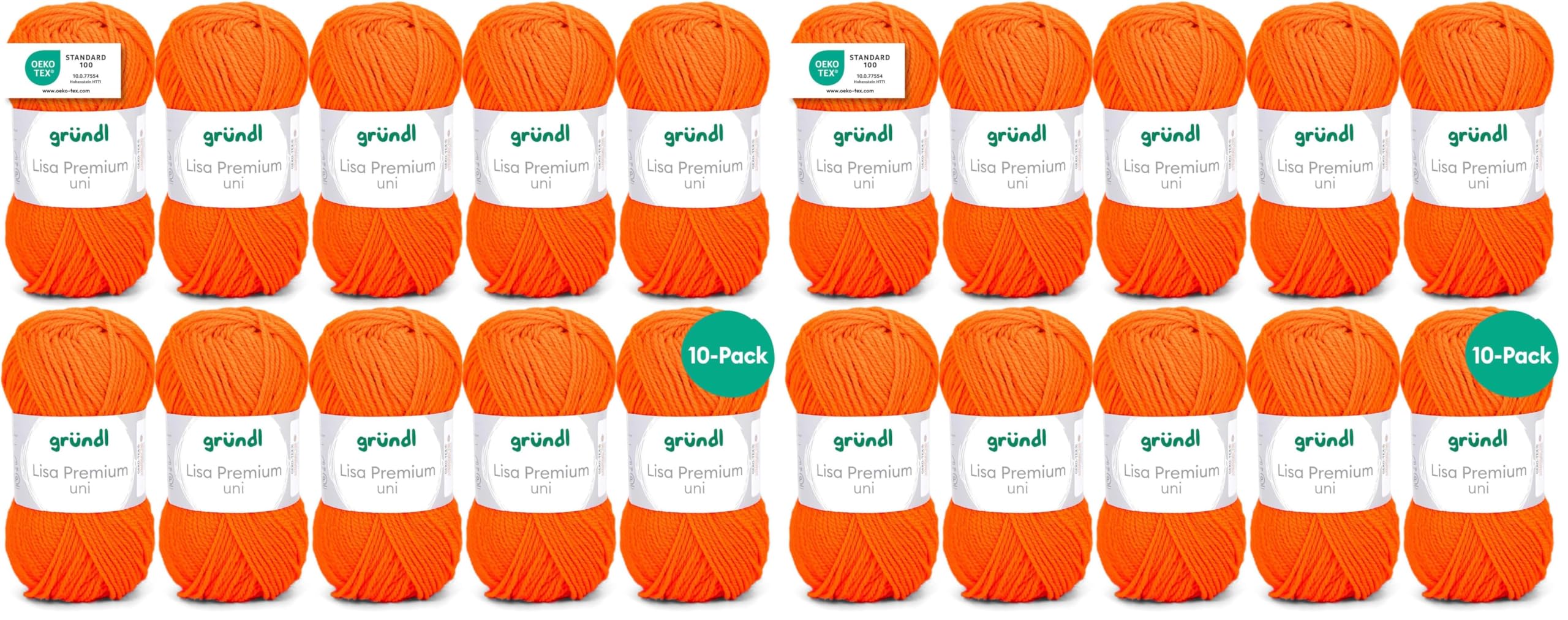 Hilo de tejer y ganchillo Gründl Lana Lisa de 50g ideal para labores creativas de punto