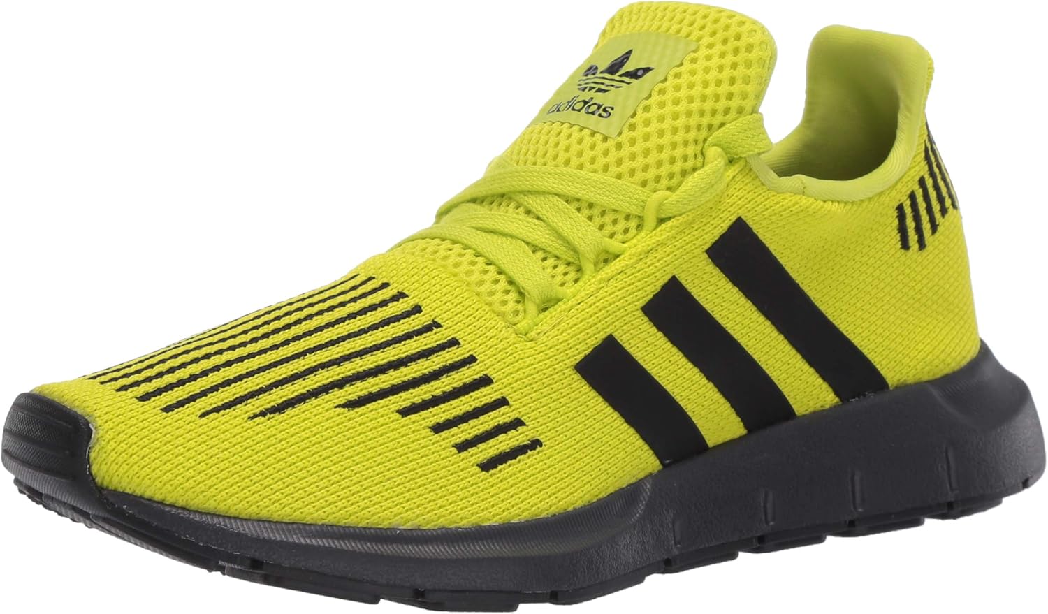 adidas neon yellow swift run shoes