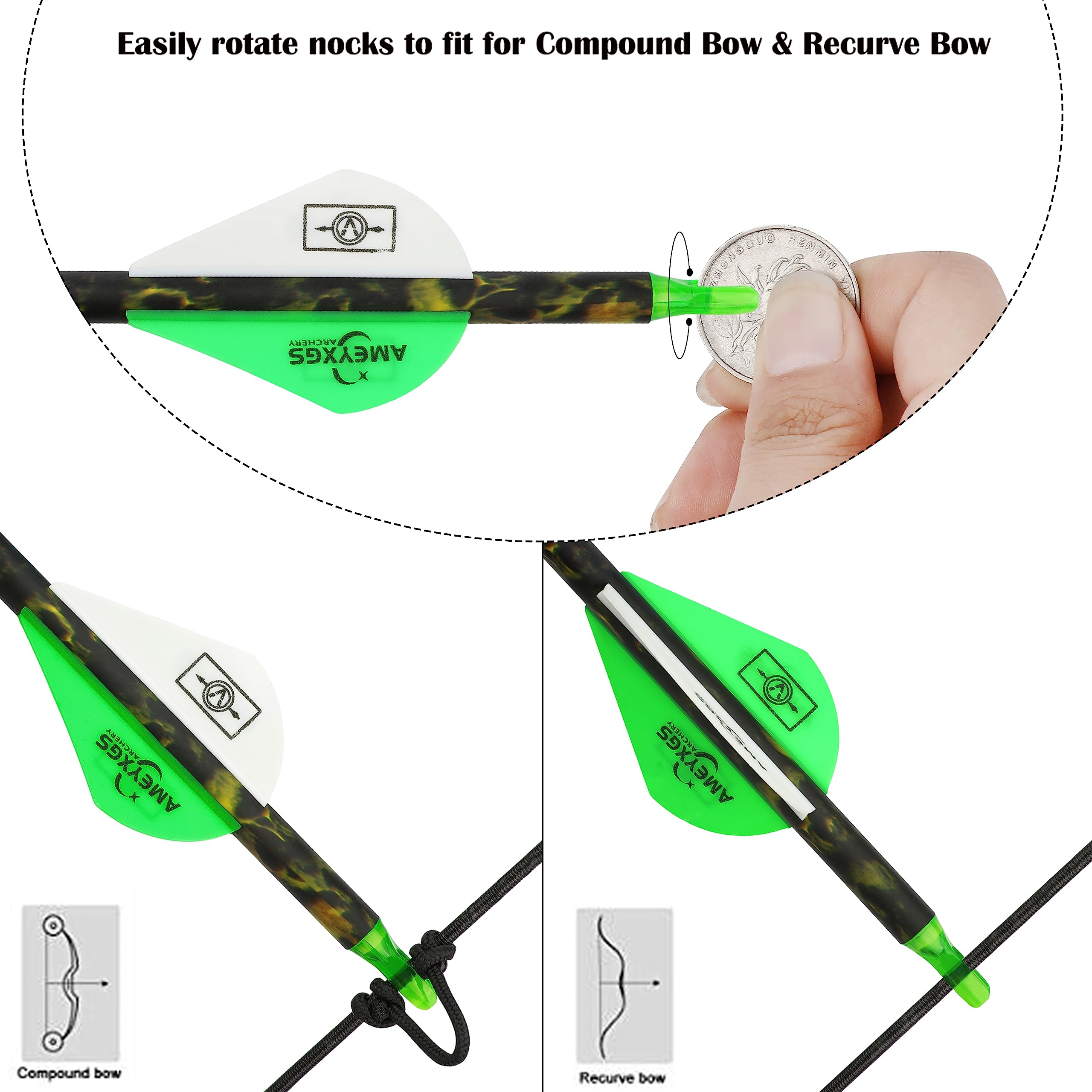 D&Q Arc et Flèches pour Adultes Tir à l'arc Recurve Arcs Adulte Takedown Longbow Riser en Bois