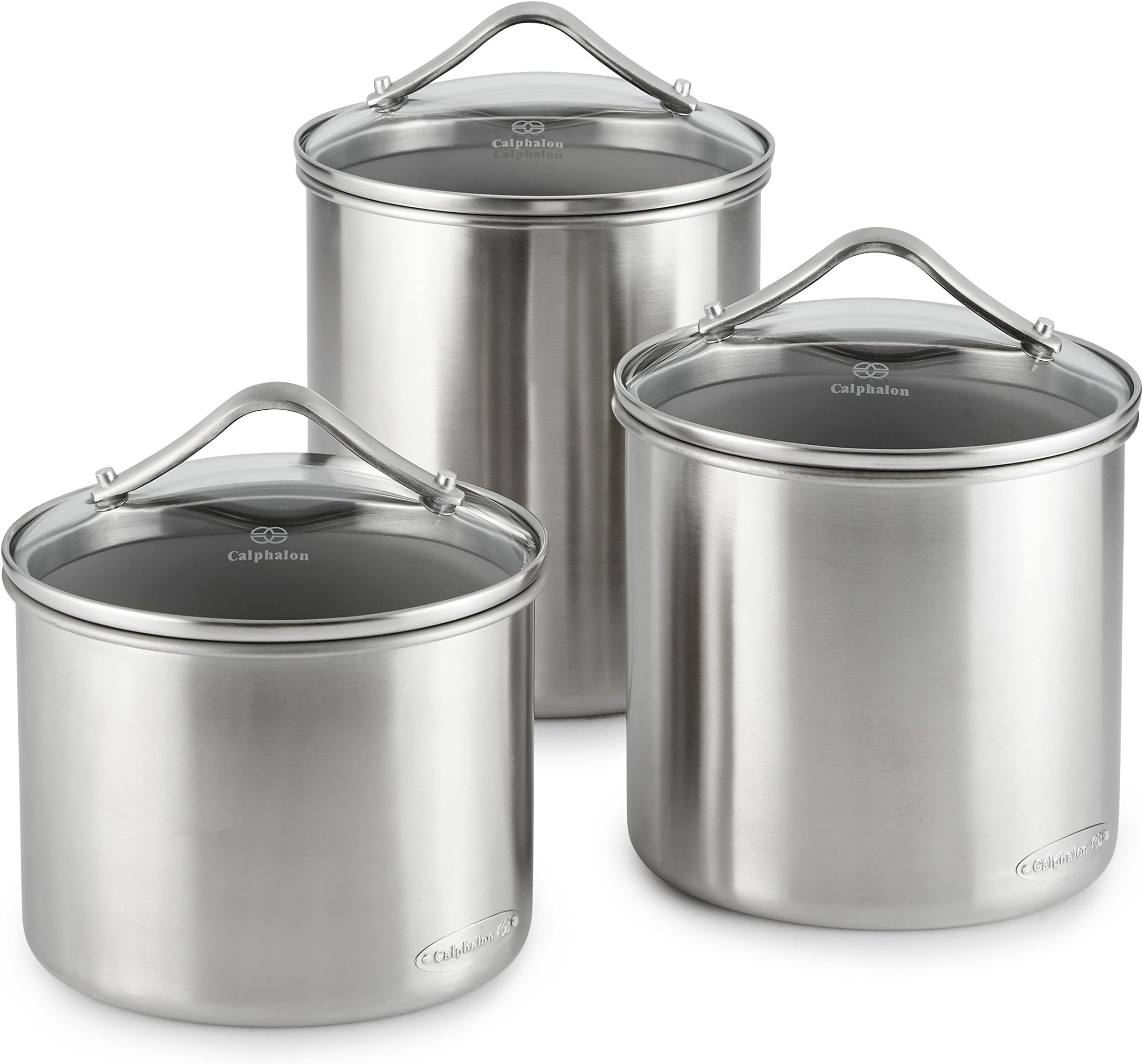 Calphalon Pantryware 6 Piece Oval Canister Set