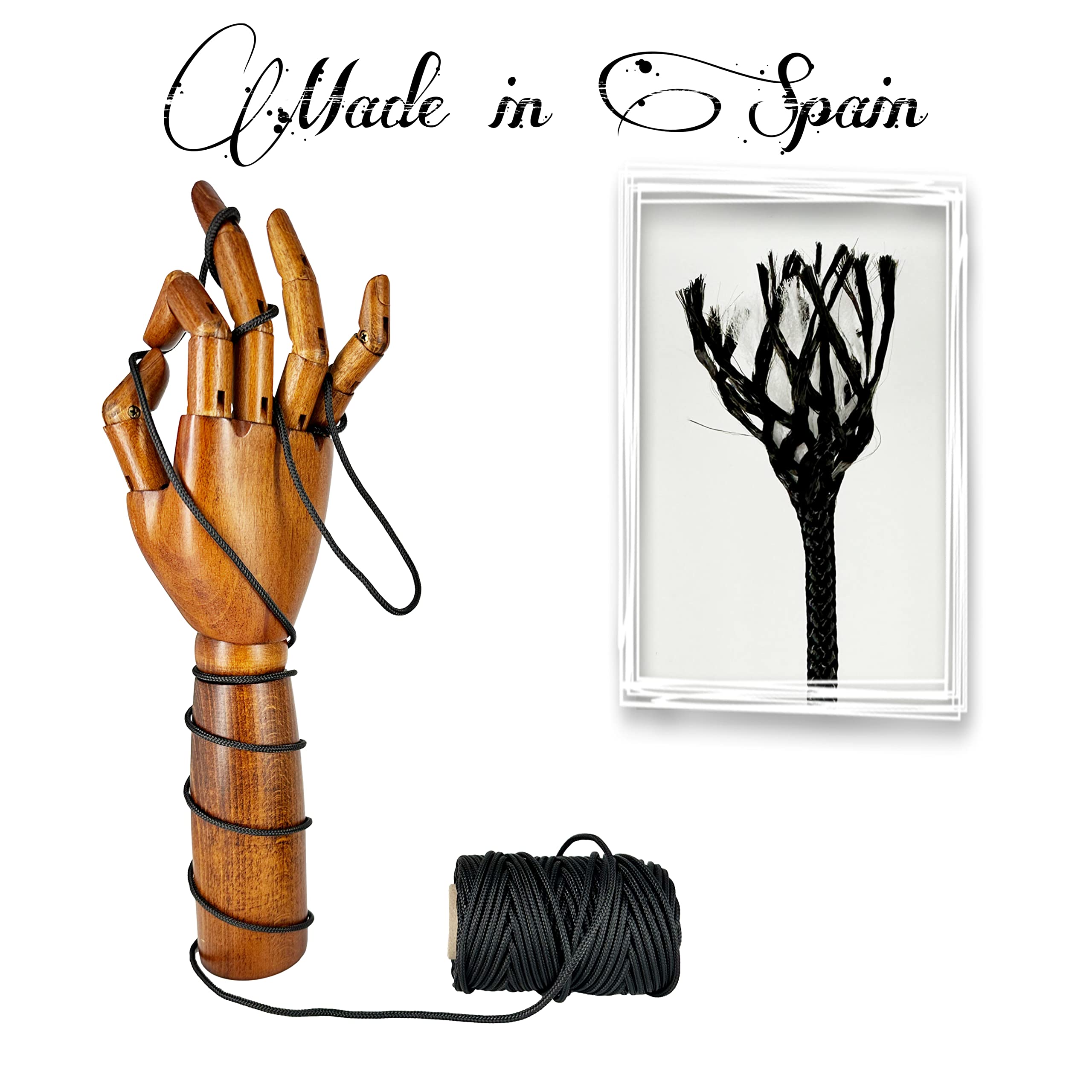 Cordon En Polyester 3mm * 50m. Cord Paracord Resistente Pour Exterieur, Bracelet, Jardin Et