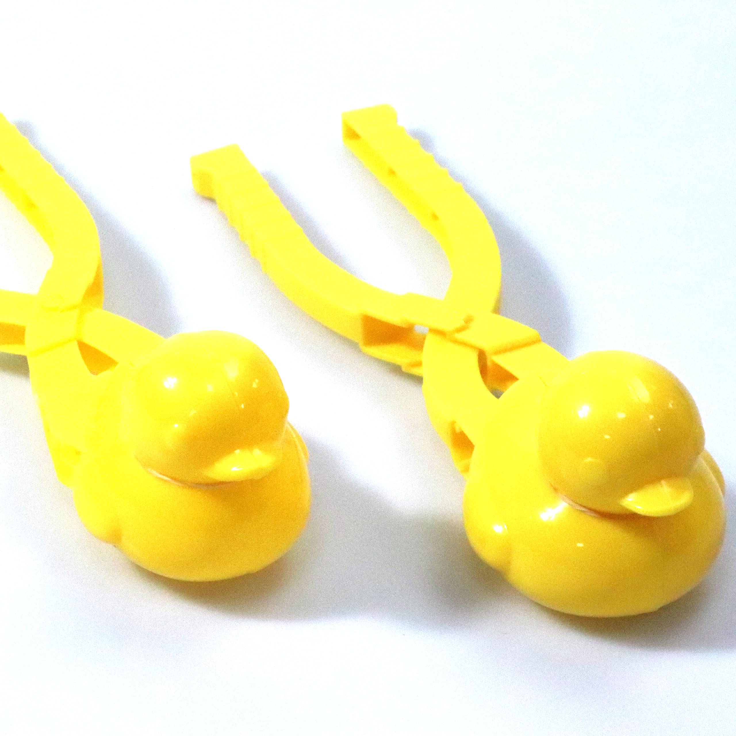 2 PCS Duck Rice Molds, 3D Animal Shaper for Rice Balls, Sushi, and Croquettes, Creative Rice and Snowball Maker (Yellow Duck)