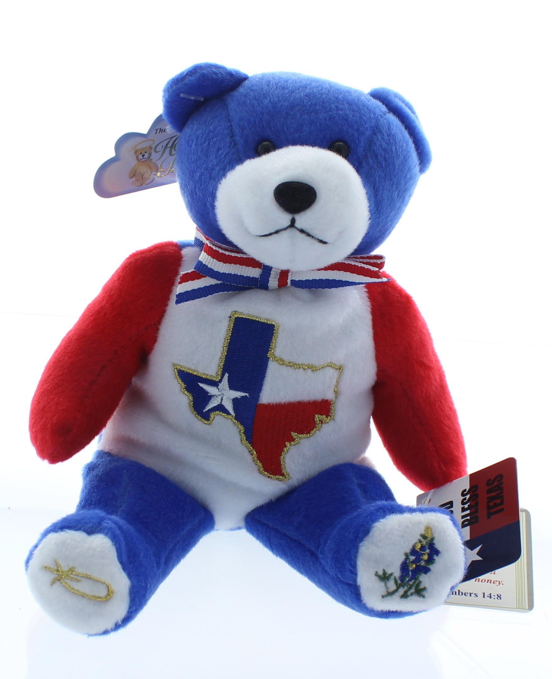 Holy Bears, Teddy Bear, 8" Approx Stuffed Animal, Texas Bear.