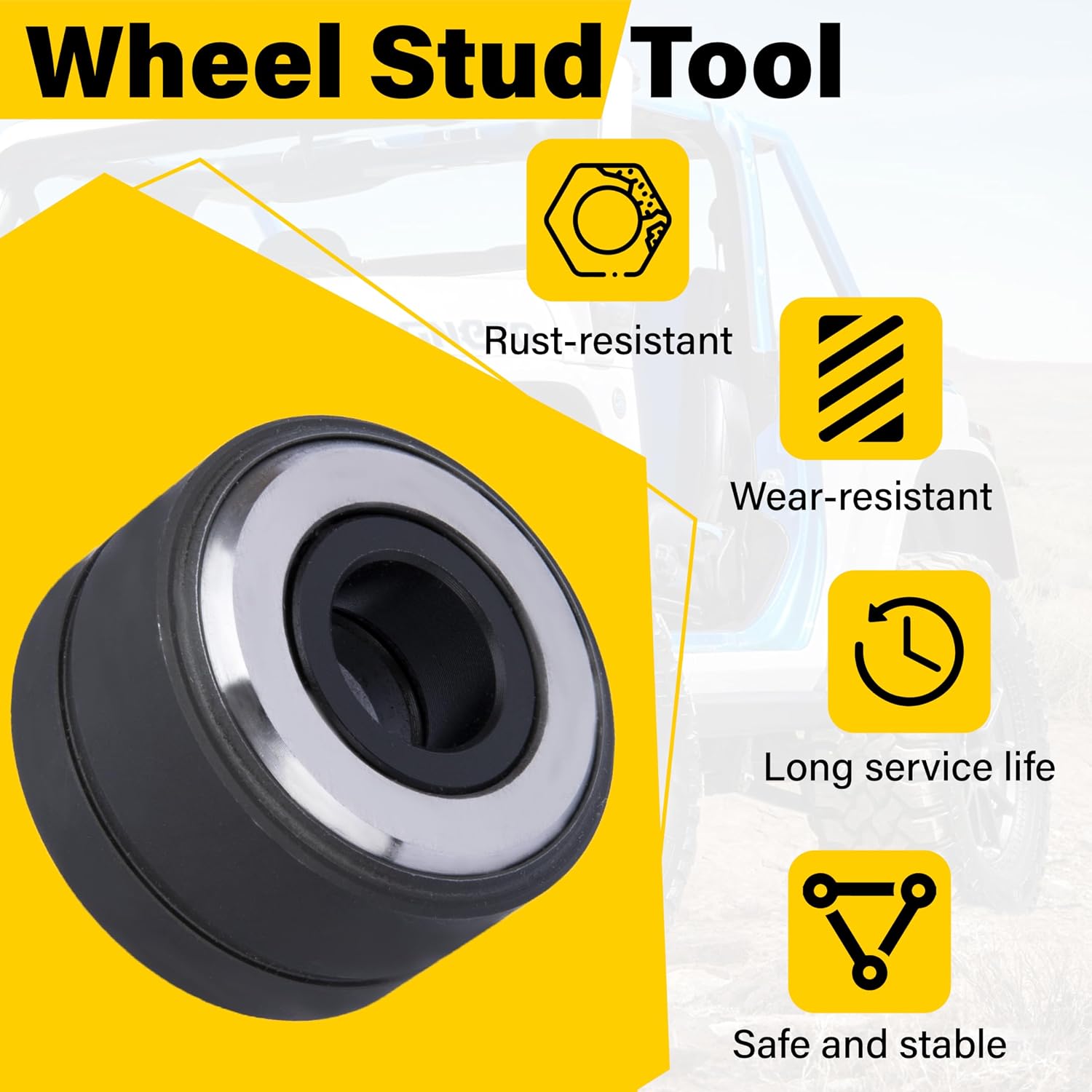 Sixzoo 22800 Wheel Stud Installer, Lug Stud Installer Tool image 5